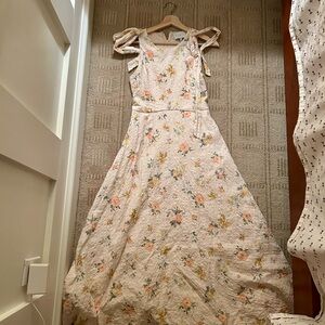 MABLE Floral women’s  Dress with Bow Straps